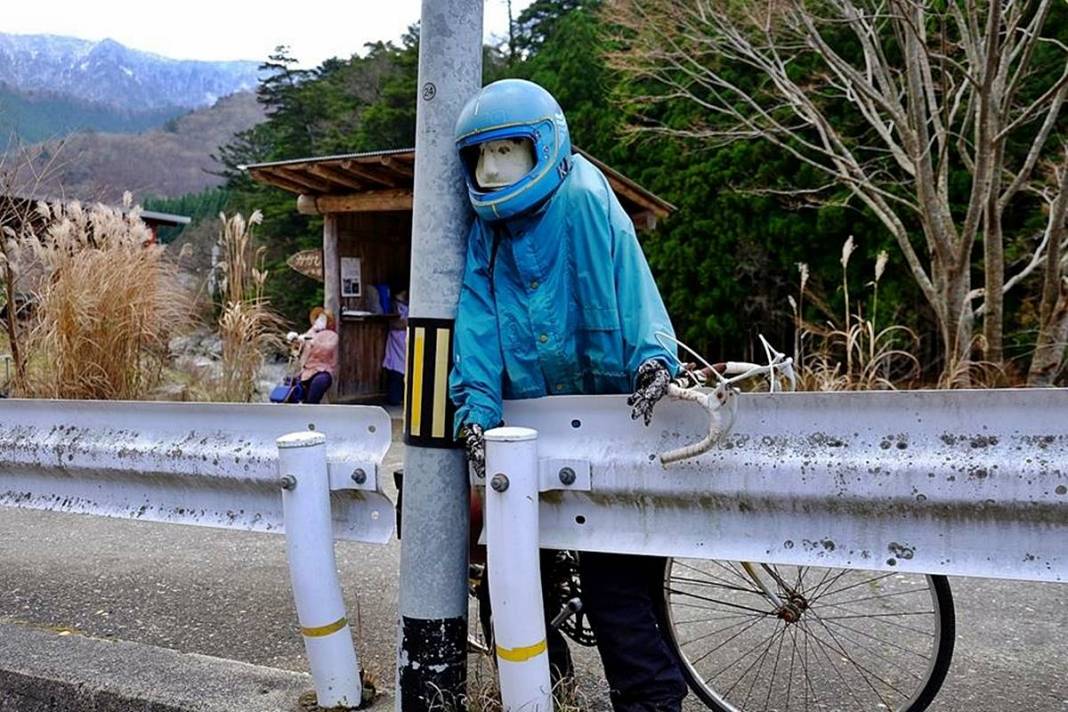 Bu köye gelenler gözlerine inanamıyor: Tüyler ürperten manzara! Hepsi yetişkin insan boyutlarında 47
